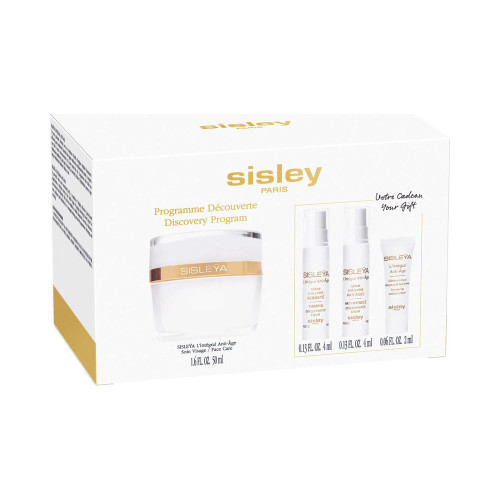 SISLEY L''INTEGRAL ANTI-AGE 4 PCS SET: 1.6 CREAM + 0.13 FIRMING CONCENTRATED SERUM + 0.13 ANTI-WRINKLE CONCENTRATED SERUM + 0.06 EYE AND LIP CONTOUR CREAM