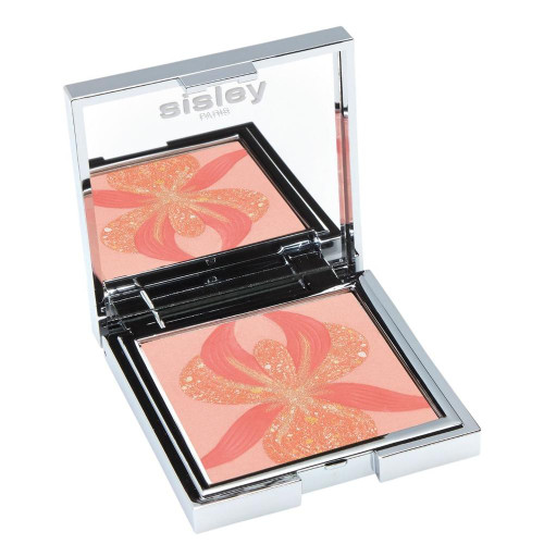 SISLEY L''ORCHIDEE CORAIL 0.52 HIGHLIGHTER BLUSH WITH WHITE LILY
