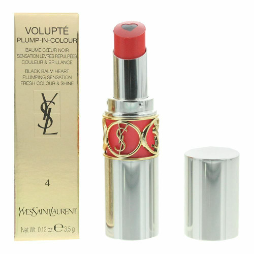 YSL VOLUPTE PLUMP IN COLOR LIP BALM 0.12 #04 EXPOSING CORAL FOR WOMEN