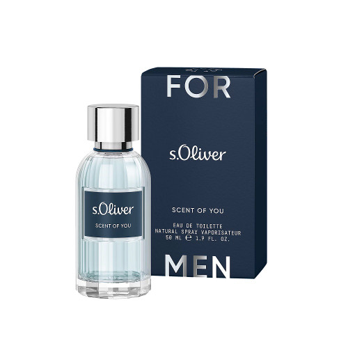 S.OLIVER SCENT OF YOU 1.7 EAU DE TOILETTE SPRAY FOR MEN