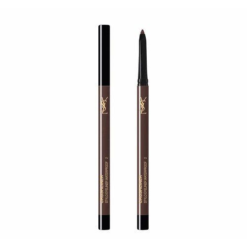 YSL CRUSHLINER STYLO WATERPROOF 0.01 EYELINER #02 BRUN UNIVERSAL