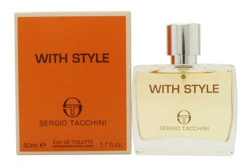 SERGIO TACCHINI WITH STYLE 1.7 EAU DE TOILETTE SPRAY FOR MEN