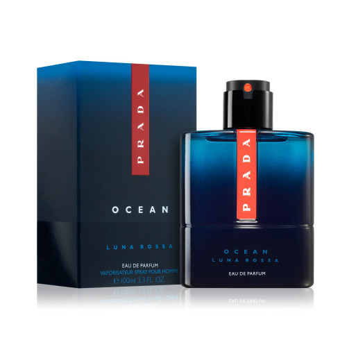 PRADA LUNA ROSSA OCEAN 3.4 EAU DE PARFUM SPRAY FOR MEN PRADA LUNA ROSSA OCEAN 3.4 EAU DE PARFUM SPRAY FOR MEN