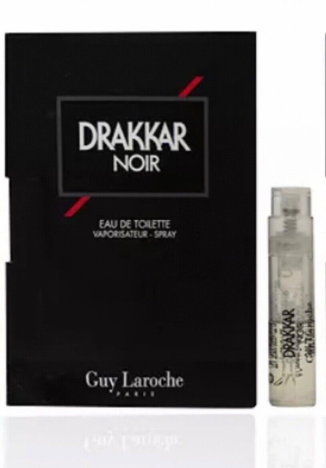 DRAKKAR NOIR 1.2 ML EAU DE TOILETTE VIAL FOR MEN DRAKKAR NOIR 1.2 ML EAU DE TOILETTE VIAL FOR MEN