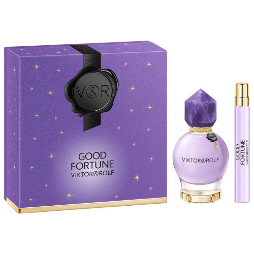 VIKTOR & ROLF GOOD FORTUNE TRIAL 2 PCS SET FOR WOMEN: 0.24 EAU DE PARFUM SPRAY + 0.04 EAU DE PARFUM SPRAY