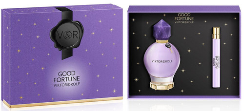 GOOD FORTUNE VIKTOR & ROLF 2 PCS SET: 3.04 EAU DE PARFUM SPRAY + 0.34 EAU DE PARFUM SPRAY (HARD)