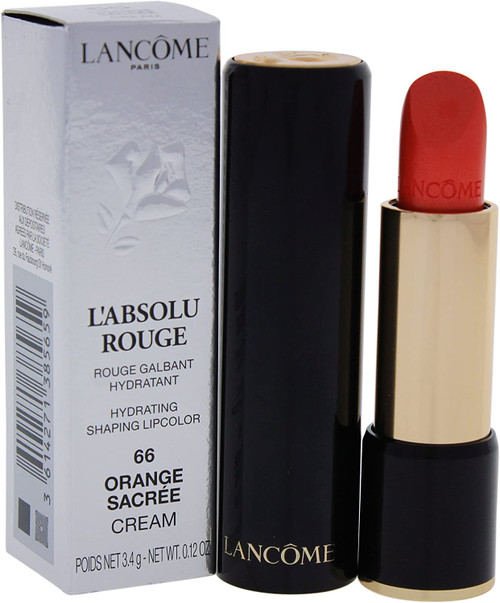 LANCOME L'ABSOLU ROUGE LIPSTICK 1.2 #47 RAYONNANT FOR WOMEN.