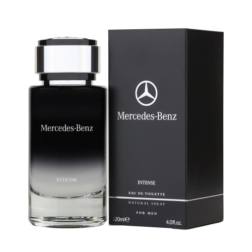 MERCEDES-BENZ INTENSE 4 OZ EAU DE TOILETTE SPRAY FOR MEN. MERCEDES-BENZ INTENSE 4 OZ EAU DE TOILETTE SPRAY FOR MEN.