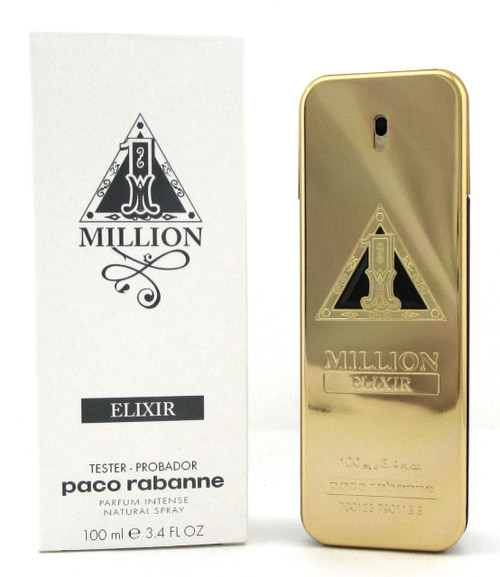 PACO RABANNE ONE MILLION ELIXIR TESTER 3.4 PARFUM INTENSE SPRAY FOR MEN