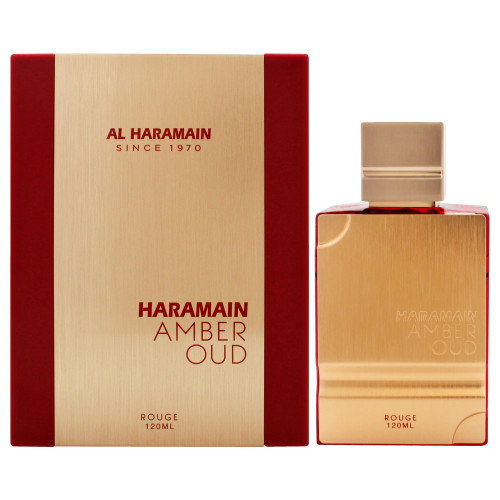 AL HARAMAIN AMBER OUD ROUGE 4 OZ EAU DE PARFUM SPRAY AL HARAMAIN AMBER OUD ROUGE 4 OZ EAU DE PARFUM SPRAY