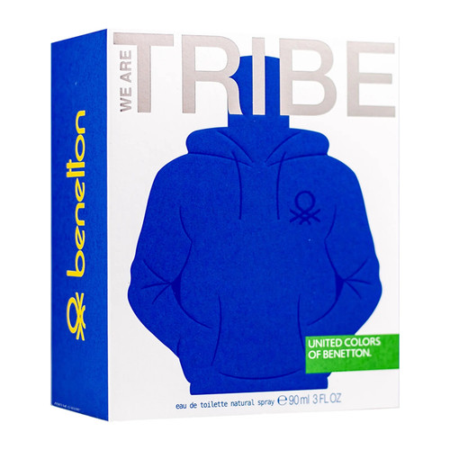 BENETTON WE ARE TRIBE 3 OZ EAU DE TOILETTE SPRAY FOR MEN BENETTON WE ARE TRIBE 3 OZ EAU DE TOILETTE SPRAY FOR MEN