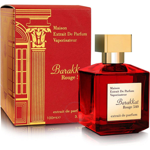 FRAGRANCE WORLD BARAKKAT ROUGE 540 3.4 EXTRAIT DE PARFUM SPRAY FRAGRANCE WORLD BARAKKAT ROUGE 540 3.4 EXTRAIT DE PARFUM SPRAY