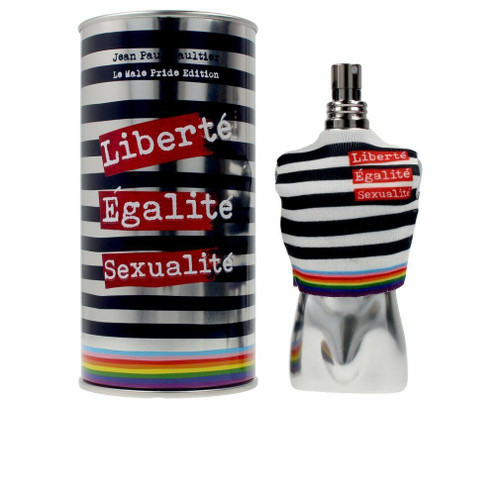 JEAN PAUL GAULTIER LE MALE PRIDE EDITION 4.2 EAU DE TOILETTE SPRAY FOR MEN. JEAN PAUL GAULTIER LE MALE PRIDE EDITION 4.2 EAU DE TOILETTE SPRAY FOR MEN.