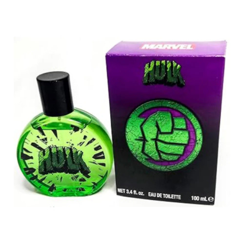 MARVEL HULK 3.4 EAU DE TOILETTE SPRAY MARVEL HULK 3.4 EAU DE TOILETTE SPRAY