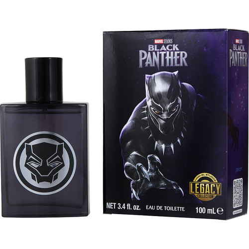 MARVEL BLACK PANTHER 3.4 EAU DE TOILETTE SPRAY. MARVEL BLACK PANTHER 3.4 EAU DE TOILETTE SPRAY.