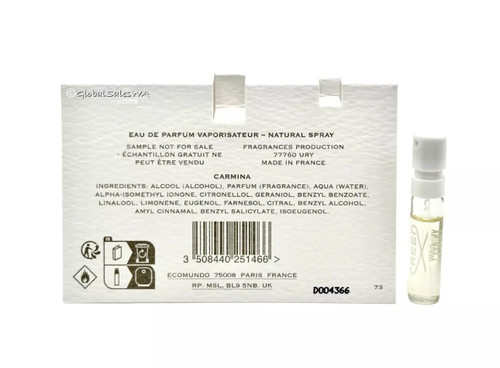 CREED CARMINA 0.08 OZ EAU DE PARFUM SPRAY VIAL CREED CARMINA 0.08 OZ EAU DE PARFUM SPRAY VIAL