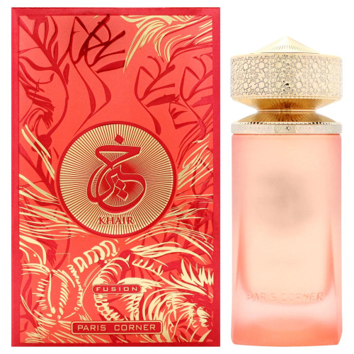 PARIS CORNER KHAIR FUSION 3.4 EAU DE PARFUM SPRAY PARIS CORNER KHAIR FUSION 3.4 EAU DE PARFUM SPRAY