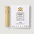 CREED 0.33 REFILLABLE TRAVEL SPRAY CASE GOLD WITH GOLD TRIM