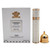 CREED 0.33 REFILLABLE TRAVEL SPRAY CASE WHITE WITH GOLD TRIM