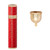 CREED 0.33 REFILLABLE TRAVEL SPRAY CASE RED WITH GOLD TRIM