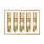 CREED 5 * 0.33 EAU DE PARFUM SPRAY SET FOR WOMEN: AVENTUS FOR HER + LOVE IN WHITE + WIND FLOWERS + ROYAL PRINCESS OUD  + SPRING FLOWER