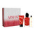 ARMANI SI PASSIONE 3 PCS SET FOR WOMEN: 3.3 EAU DE PARFUM SPRAY + 0.33 EAU DE PARFUM SPRAY + 1.7 BODY LOTION.
