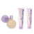 ARIANA GRANDE MOONLIGHT 3 PCS SET FOR WOMEN: 3.4 EAU DE PARFUM SPRAY + 3.4 BATH AND SHOWER GEL + 3.4 BODY SOUFFLE