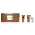 MICHAEL KORS POUR FEMME 3 PCS SET: 5 ML EAU DE PARFUM MINI + 0.8 SHOWER GEL + 0.8 BODY LOTION