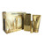 PACO RABANNE 1 MILLION 3 PCS SET FOR MEN: 3.4 EAU DE TOILETTE SPRAY + 3.4 SHOWER GEL + 0.33 EAU DE TOILETTE TRAVEL SPRAY