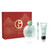 ARMANI ACQUA DI GIOIA 3 PCS SET FOR WOMEN: 3.4 EAU DE PARFUM SPRAY + 0.34 EAU DE PARFUM TRAVEL SPRAY + 1.6 BODY LOTION
