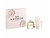 COACH NEW YORK 3 PCS SET FOR WOMEN: 3 OZ EAU DE TOILETTE SPRAY + 0.25 EAU DE TOILETTE SPRAY + 3.3 BODY LOTION (HARD BOX)