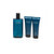 COOLWATER 3 PCS SET FOR MEN: 4.2 EAU DE TOILETTE SPRAY + 2.5 SHOWER GEL + 2.5 AFTER SHAVE BALM