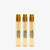 MEMO PARIS ITALIAN LEATHER 3 X 0.34 EAU DE PARFUM TRAVEL SPRAY REFILL