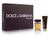 DOLCE & GABBANA THE ONE 2 PCS SET FOR MEN: 3.3 EAU DE TOILETTE SPRAY + 2.5 AFTER SHAVE BALM