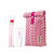 KENZO FLOWER POPPY BOUQUET 3 PCS SET FOR WOMEN: 1.7 EAU DE PARFUM SPRAY + 2.5 BODY LOTION + POUCH