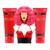 NICKI MINAJ MINAJESTY 3 PCS SET: 3.4 EAU DE PARFUM SPRAY + 3.4 BODY LOTION + 3.4 BATH AND SHOWER GEL (WINDOW BOX)