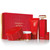 RED DOOR 4 PCS SET: 3.4 EDT SP + 0.16 PARFUM MINI + 6.8 OZ BODY LOTION + 2.6 DUSTING POWDER