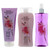 BODY FANTASIES JAPANESE CHERRY BLOSSOM 3 PCS SET WOMEN: 8 OZ BODY SPRAY + 7 OZ BODY LOTION + 12 OZ BODY WASH