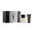 YSL L'HOMME 2 PCS SET: 2 OZ EAU DE TOILETTE SPRAY + 1.6 SHOWER GEL (HARD)