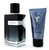 Y BY YSL 2 PCS SET FOR MEN: 3.3 EAU DE PARFUM + 1.6 SHOWER GEL (TRAVEL SET)