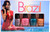 OPI BRAZIL 4 PCS NAIL POLISH SET: NEXT STOP THE BIKINI ZONE 3.75 ML + KISS ME I'M BRAZILIAN 3.75 ML + AMAZON AMAZOFF 3.75 ML + WHERE DID SUZI'S MAN-GO? 3.75 ML