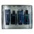 COOLWATER 4 PCS SET FOR MEN: 2.5 EAU DE TOILETTE SPRAY + 2.5 AFTER SHAVE (GLASS) + 2.5 ALL-IN-ONE SHOWER GEL + 2.5 AFTER SHAVE BALM