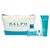 RALPH 4 PCS SET FOR WOMEN: 3.4 EAU DE TOILETTE SPRAY + 0.25 OZ EAU DE TOILETTE + 3.4 BODY LOTION + COSMETIC BAG