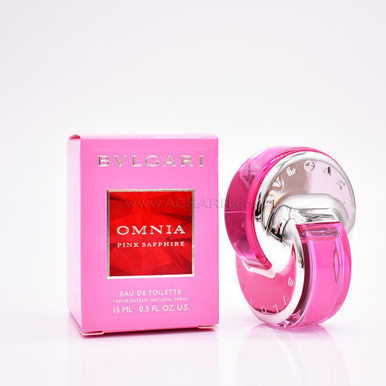 BVLGARI OMNIA PINK SAPPHIRE 0.5 OZ EAU DE TOILETTE MINI SPRAY