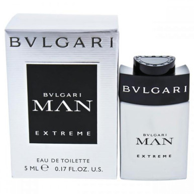 BVLGARI MAN EXTREME 0.17 OZ EAU DE TOILETTE MINI - Nandansons