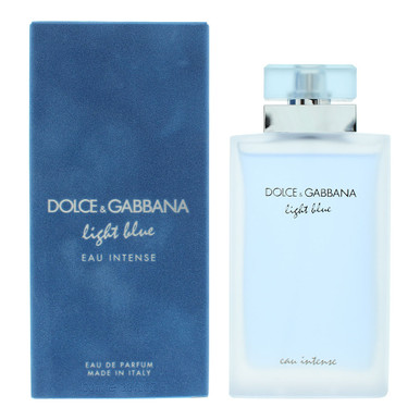 DOLCE & GABBANA LIGHT BLUE EAU INTENSE 3.3 EAU DE PARFUM SPRAY FOR ...