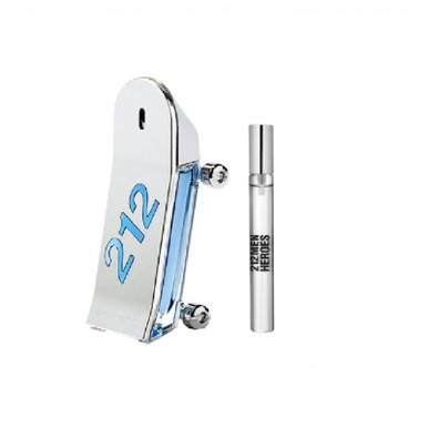 ビッグ割引 PCS 2 HEROES 212 SET + SPRAY TOILETTE DE EAU OZ 3 MEN: FOR K-POP・アジア