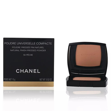 CHANEL POUDRE UNIVERSELLE COMPACTE 0.5 TRANSLUCENT PRESSED POWDER #50 PECHE  - Nandansons International Inc.