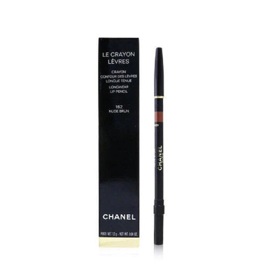 CHANEL LE CRAYON LEVRES 0.04 LONGWEAR LIP PENCIL #162 NUDE BRUN