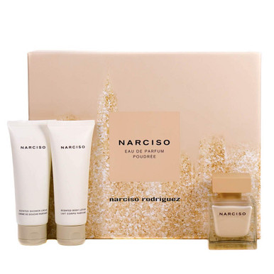 NARCISO RODRIGUEZ POUDREE CHRISTMAS 2023 SET A FOR WOMEN: 1.6 EAU